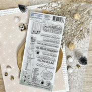 CLEAR STAMP SET - POUSSIERES D'ETOILES - REV122 - CHOU & FLOWERS