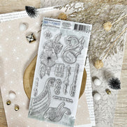 CLEAR STAMP SET - MYTHES ET LEGENDES - REV123 - CHOU & FLOWERS