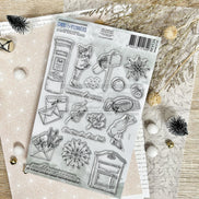 SET TIMBRI CLEAR - COURRIER DU COEU - REV126 - CHOU & FLOWERS