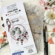 CLEAR STAMP SET - L'ENTREE DU JARDIN -SOL128- CHOU & FLOWERS