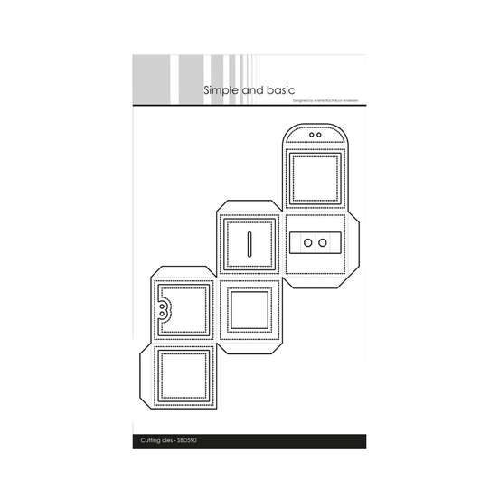 Set Fustelle "Square box" SBD590 - Simple and Basic