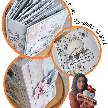 THEY WILL BE MEMORIES - Rosalba Lippolis home decor with mini album 