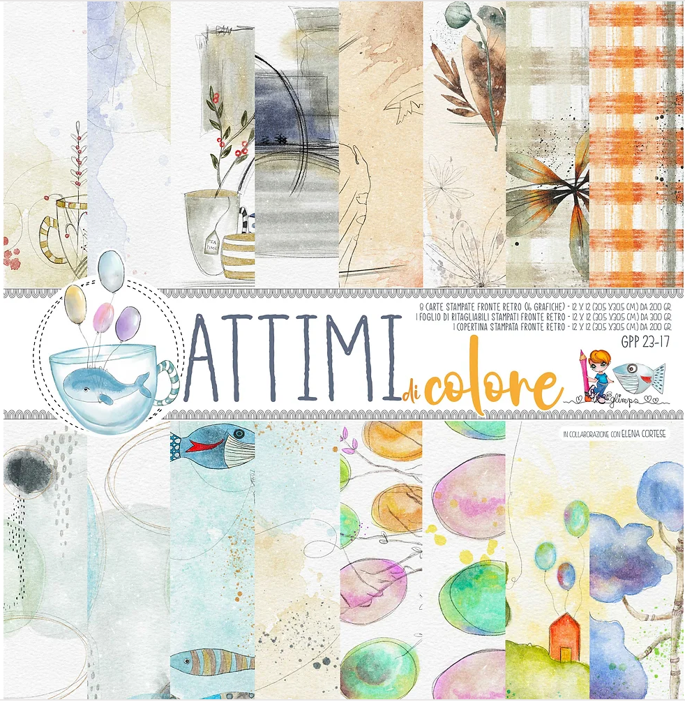 Set Carte "ATTIMI DI COLORE"  GPP 23-17 - GLIMPS
