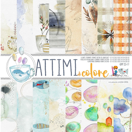 "MOMENTS OF COLOR" Card Set GPP 23-17 - GLIMPS