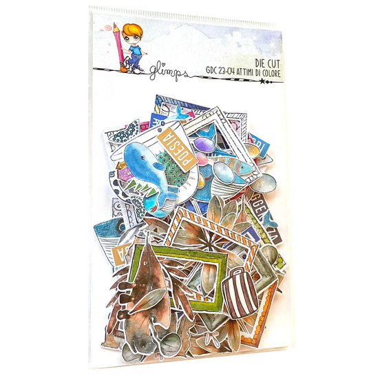 Die-cut set "MOMENTS OF COLOR" GDC 23-04 - GLIMPS