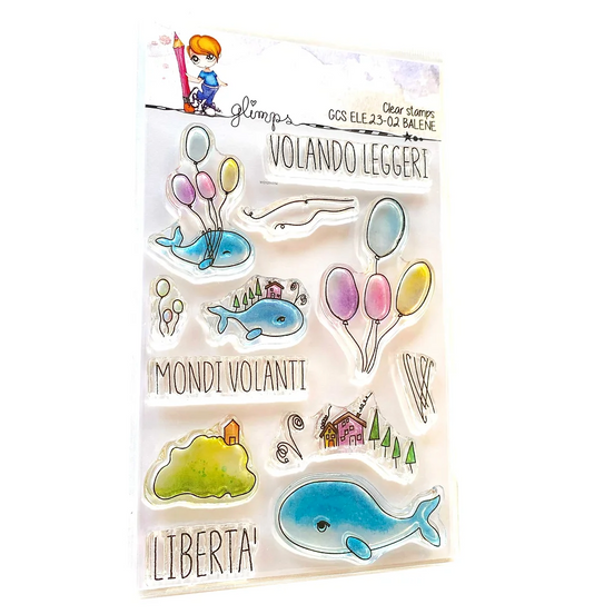 Set Timbri  "BALENE"- GCS ELE 23-02 - GLIMPS