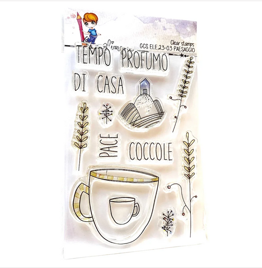 Set Timbri  "PAESAGGIO"- GCS ELE 23-03 - GLIMPS