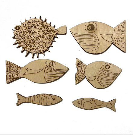 Legnotti "BIG FISH" - GL 23-33 - GLIMPS