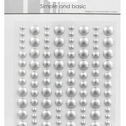 Enamel Dots 'Metallic Silver Matte' - SBA029 - SIMPLE AND BASIC