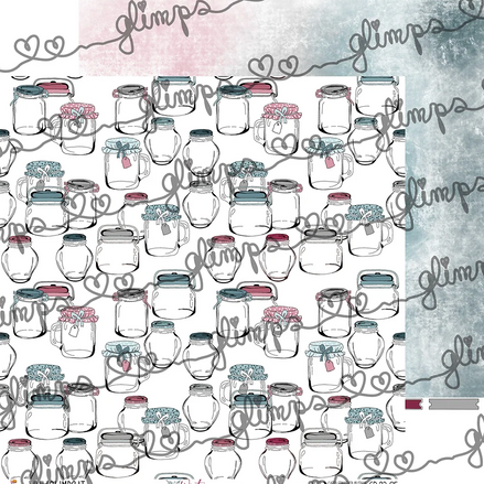 SHEET "Winter Flower" GP 23-05 - GLIMPS