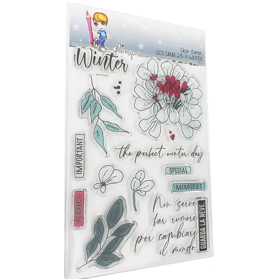 Set Timbri  "WINTER"- GCS TANIA 23-11 - GLIMPS