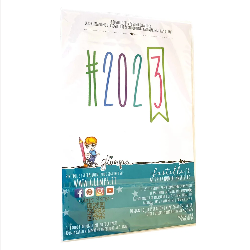 "SMILZI NUMBERS" Die Set - GF 22-12 - GLIMPS