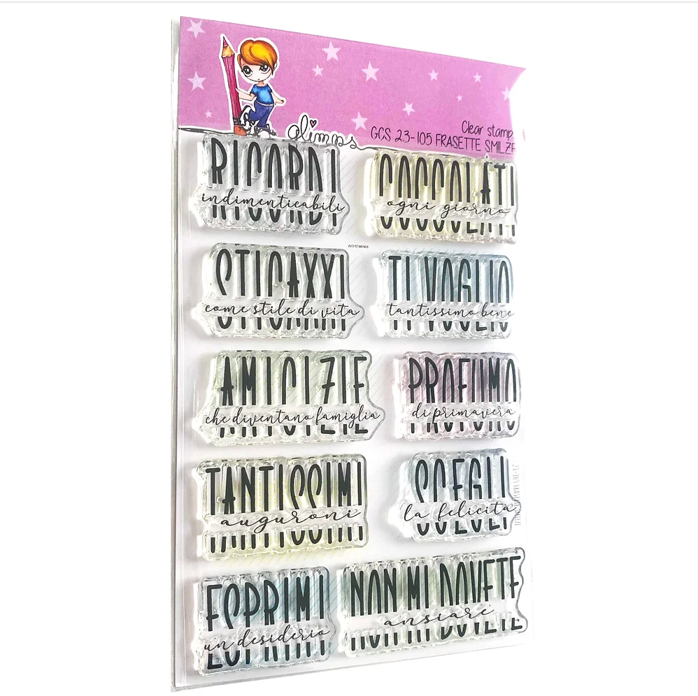 Stamp Set "FRASETTE SMILZE" - GCS 23-105 - GLIMPS