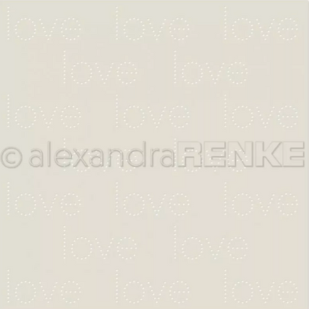 'LOVE' stencil - ST-AR-Ty0010- A.RENKE