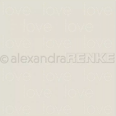 'LOVE' stencil - ST-AR-Ty0010- A.RENKE