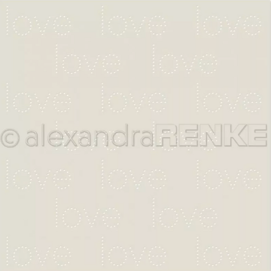 Stencil 'LOVE' - ST-AR-Ty0010- A.RENKE
