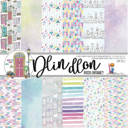 Card set "DLIN DLON I can enter" GPP-24-03 GLIMPS