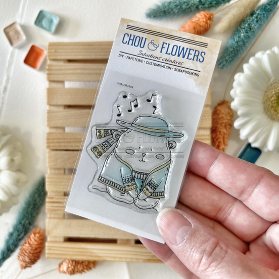 TIMBRO - DOUDOU BRETON -BRE110- CHOU & FLOWERS