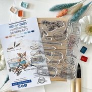 SET TIMBRI - LES CREPES - BRE115- CHOU & FLOWERS