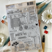 SET TIMBRI - MON VESTIAIRE PREFERE - BRE127- CHOU & FLOWERS