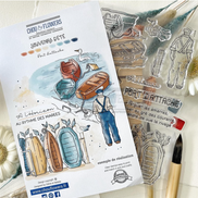 SET TIMBRI - PORT D'ATTACHE - BRE128- CHOU & FLOWERS