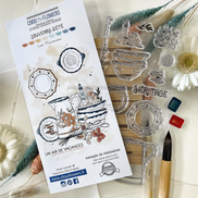 SET TIMBRI - FAIENCE - BRE121- CHOU & FLOWERS