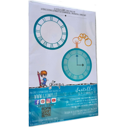 "CLOCK" Die Set - GF 24-22 - GLIMPS