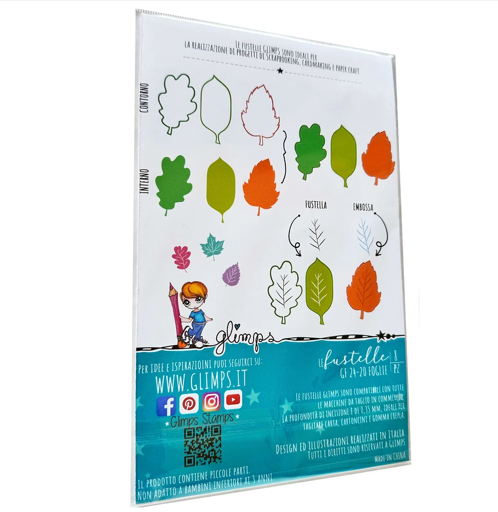 "LEAVES" Die Set - GF 24-20 - GLIMPS