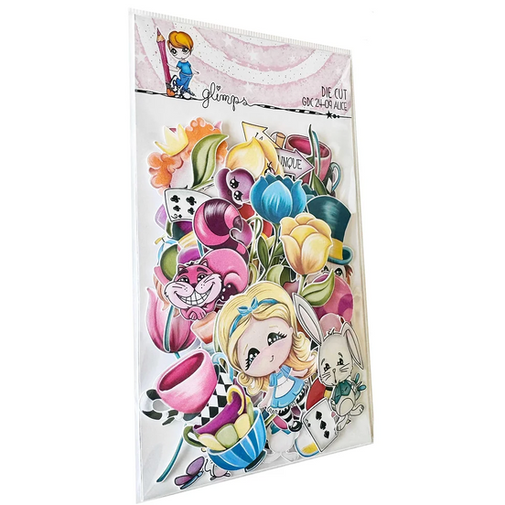 Set die cut  " ALICE " GDC 24-09 - GLIMPS