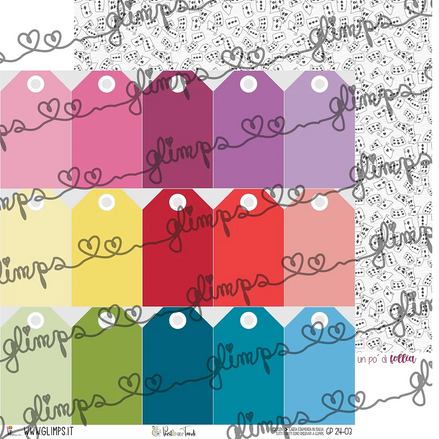 Cut-out Tag Card "HURRY UP, IT'S LATE" GP 24-03 - GLIMPS