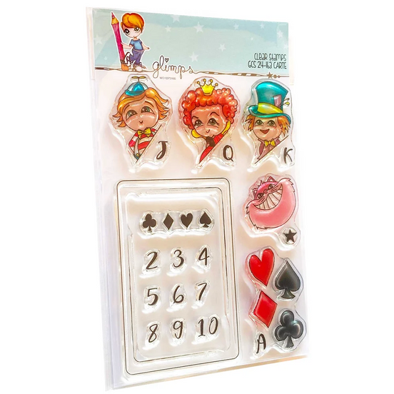 Set Timbri "CARTE"- GCS 24-163 - GLIMPS