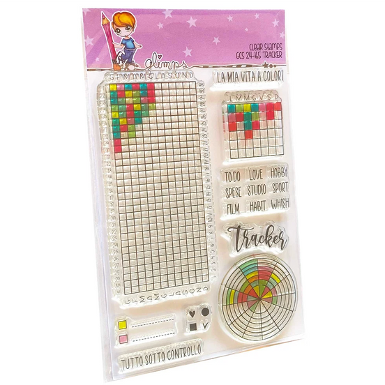 Set Timbri " TRACKER"- GCS 24-165 - GLIMPS