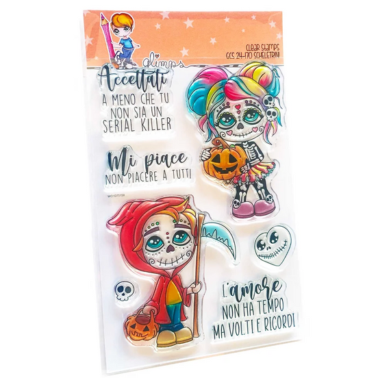 Set Timbri " SCHELETRINI"- GCS 24-170 - GLIMPS