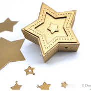 Set fustelle 'Abriss-Stern box' - D-AR-3D0125 - A.RENKE