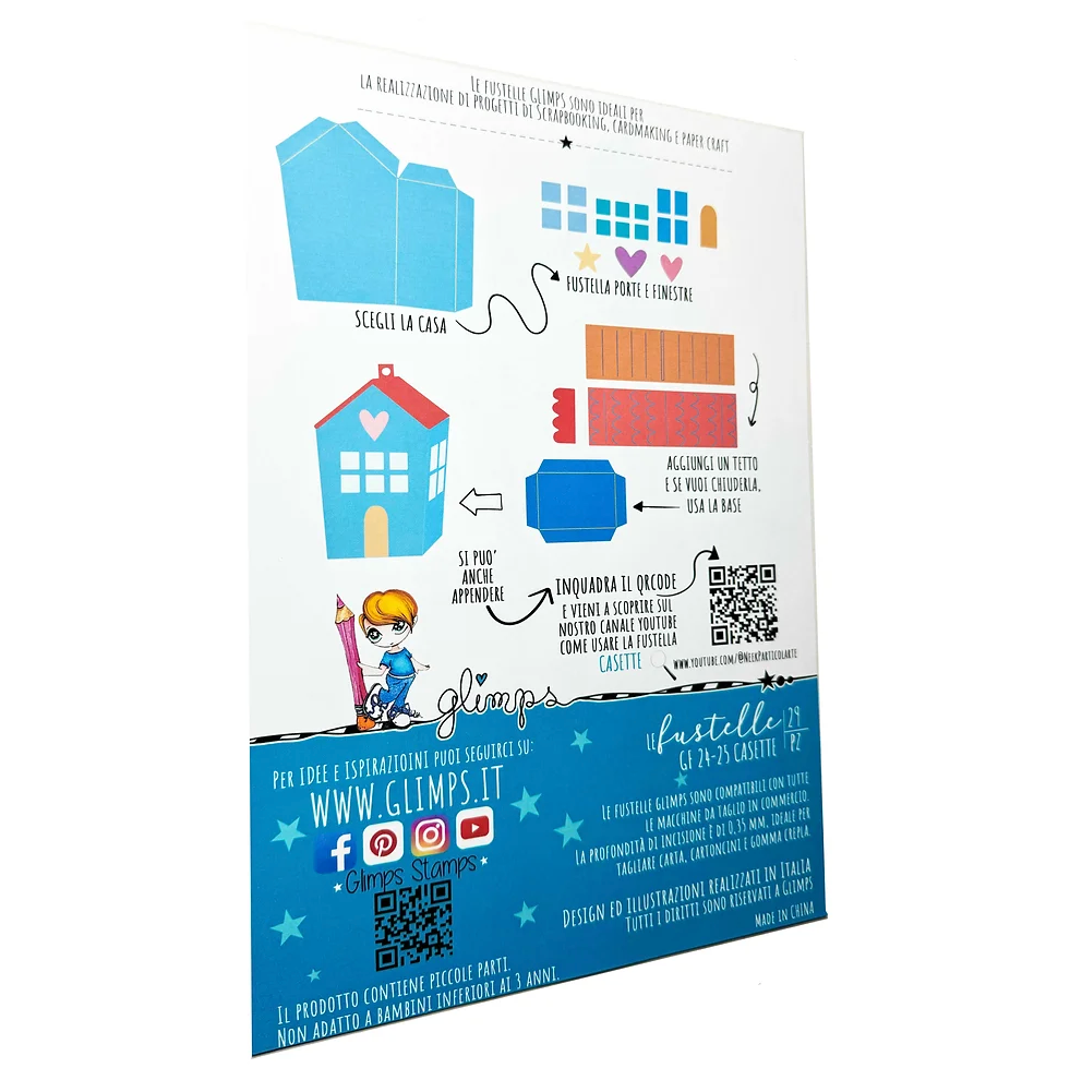 "HOUSES" Die Set - GF 24-25 - GLIMPS