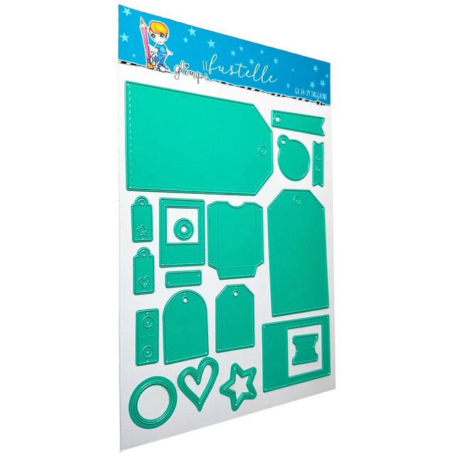 "TAGGHINE" die set - GF 24-29 - GLIMPS