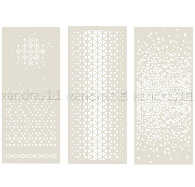 BUNDLE 3 Stencils 'ORNAMENT' - ST-AR-Mu0063-88-98 A.RENKE