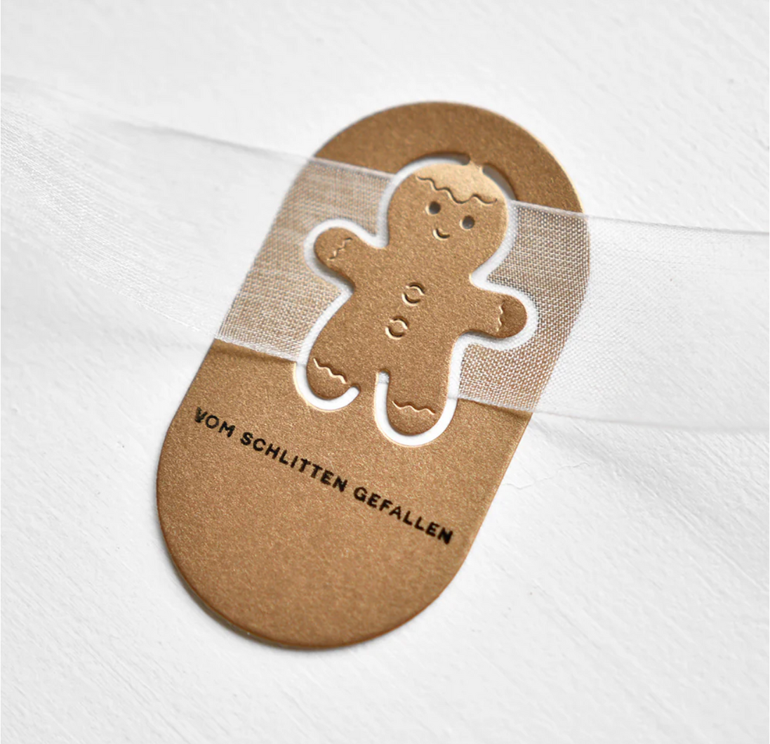 Fustella 'Gingerbread Man Buckle'- D-AR-Ba0446 - A.RENKE