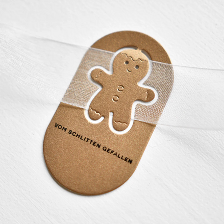 Fustella 'Gingerbread Man Buckle'- D-AR-Ba0446 - A.RENKE