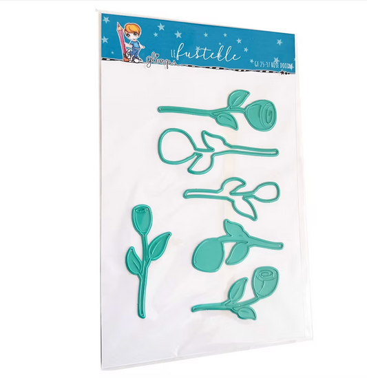 Set fustelle "ROSE DOODLE"- GF 25-37 - GLIMPS