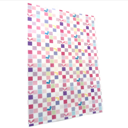 Vellum "CHESS HEARTS" GV 25-83 - GLIMPS