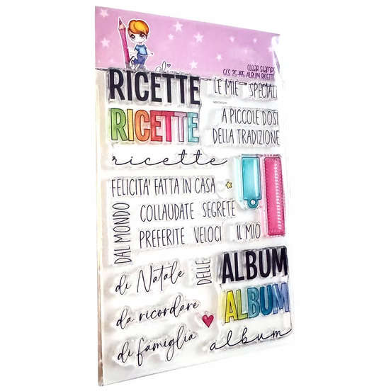 Set Timbri " ALBUM RICETTE "- GCS 25-195 - GLIMPS