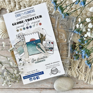 SET TIMBRI CLEAR - CARNET DE VOYAGE - GLO106 - CHOU & FLOWERS