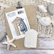 TIMBRO CLING -LA SURFEUSE - NAU110 - CHOU & FLOWERS