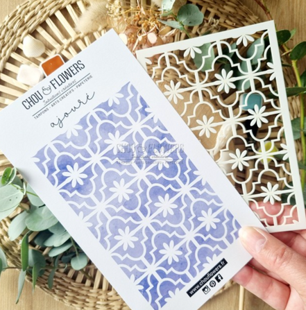 Stencil -AJOURE - SUD129 - CHOU &amp; FLOWERS