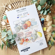 SET TIMBRI - TUTTI FRUTTI -SUD121 - CHOU & FLOWERS