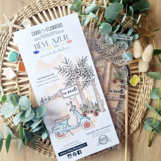 SET TIMBRI - UN AIR D'ITALIE -SUD117 - CHOU & FLOWERS