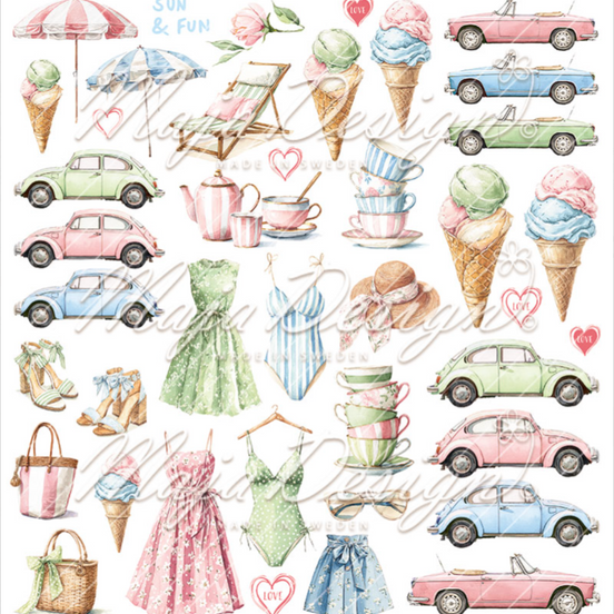 Collection Pack "SUMMER FEELING" - Collection pack" - 1508 - MAJA DESIGN