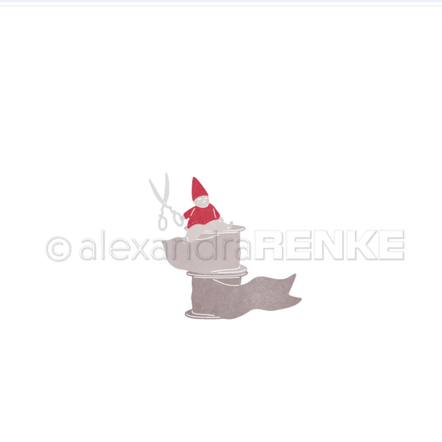Set Fustelle 'Wichtel mit Bandrollen'- D-AR-W0256- A.RENKE