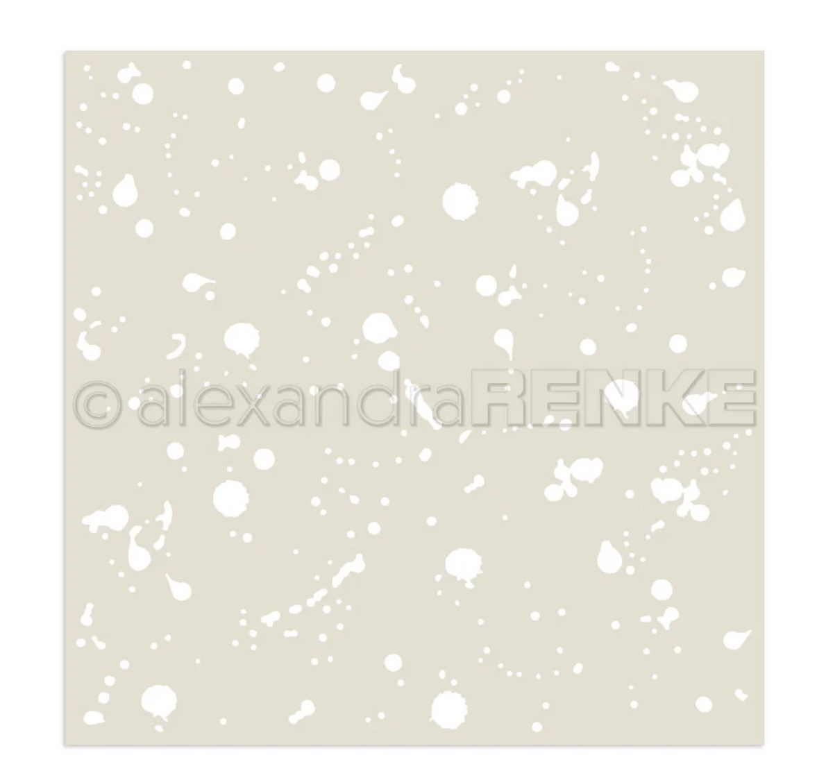 Stencil 'Spritzer'- ST-AR-Mu0006- A.RENKE
